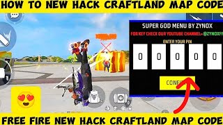 2v2 Hack Craftland Map Code🤯auto headshot Watch full video 💯wait for end✅  freefire craftland [upl. by Simpkins92]