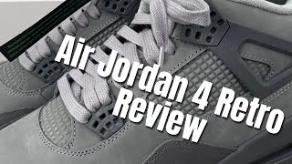 Air Jordan 4 Retro SE quotSmoke Grey Iron Greyquot highly soughtafter colourway iconic Air Jordan lineup [upl. by Einahpats876]