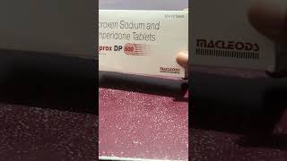 Macprox dp 500 tablet health pharmacist medicineinfo sbmedicine medicinejankari doctor trend [upl. by Rettke387]