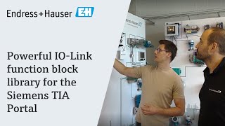 Powerful IOLink function block library for the Siemens TIA Portal  endresshauser [upl. by Lou]