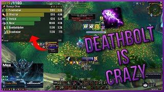 DEATHBOLT IS CRAZY  91 PvP WoW Highlights 37 [upl. by Nnaitak]