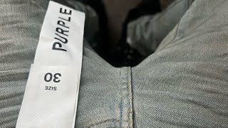 Unboxing my first pair of PURPLE JEANS [upl. by Kong]