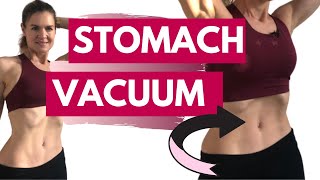 Stomach Vacuum  un VENTRE PLAT sans effort [upl. by Nodnrb]