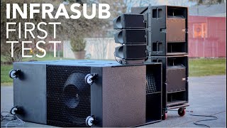 Infrasubwoofer First Test [upl. by Campbell]