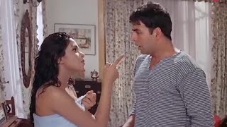 कहो क तुम मुझे पसंद करते हो  Andaaz Movie Scene  Priyanka Chopra  Akshay Kumar [upl. by Leahcimal]