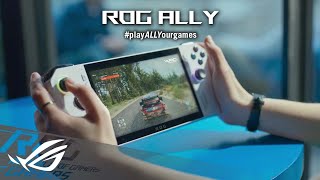 ROG Ally Product Video  All Your Games Anytime Anywhere  ROG [upl. by Azile]