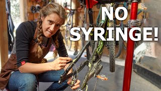 The better and easier way to bleed Shimano brakes  Syd Fixes Bikes [upl. by Bernice]