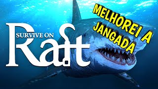 SURVIVE ON RAFT GAMEPLAY PT BR XBOX SÉRIES MELHOREI A JANGADA EP07 [upl. by Ymmat]