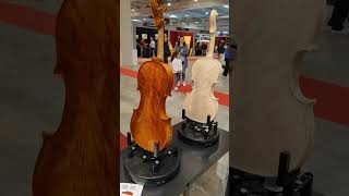 Double Basses Cellos Violas and Violins by Ecoviolin  Cremona Mondomusica 2024 [upl. by Bilicki214]