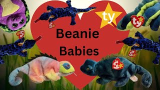 ty Beanie Babies Collection Reptiles and Amphibians [upl. by Tavia]