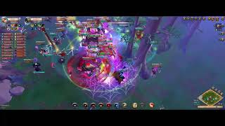 Rogue Natives vs Team Suicide  Albion Online  Infernal Scythe POV [upl. by Nylirrej753]