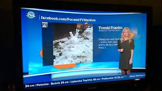 Počasie TV Markíza  312018 [upl. by Hibbitts]