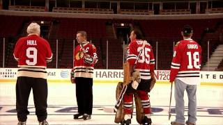 The Blackhawks Ambassadors Take The Ice [upl. by Yelsek]