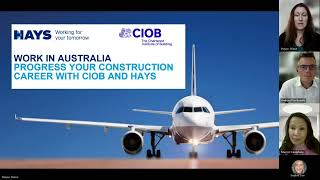 Working in Australia  Tomorrows Leaders  CIOB [upl. by Iruy111]