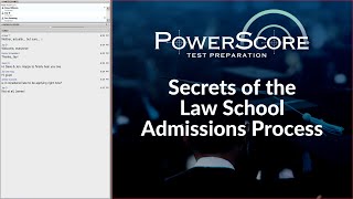 “Secrets Of The Law School Admissions Process” with Dave Killoran [upl. by Lled]