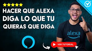 Cómo Hacer que ALEXA DIGA LO QUE TÚ QUIERAS QUE DIGA  🗣️​ Es Posible Creando esta Skill 🗣️ [upl. by Airdnaxila]