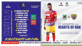 YOU ARE WATCHING 🔴🟡🔵LIVE COMMENTARY BETWEEN FC SAMARTEX 2 VS HEARTS OF OAK 1 [upl. by Chari]