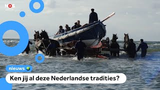 Reddingsboot met paarden op lijst met belangrijke tradities [upl. by Ahsilac]