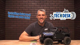 Installing Axial rock lights on your Axial CJ7 [upl. by Notnyw885]