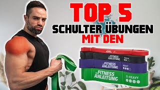 Breite SCHULTERN zu Hause aufbauen Resistance Band [upl. by Allister185]