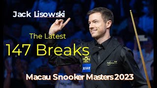 Jack Lisowski Hit the Latest 147 Maximum Break In the Finals of MACAU Snooker Masters 2023 [upl. by Jet]