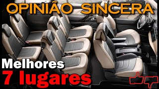 Melhores carros com 7 lugares SUVs mini van camionete Preços qualidades defeitos dicas [upl. by Niroht]