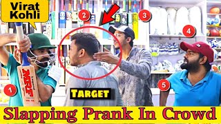 Slapping Prank Went To Far in Crowd  Funny Slapping Prank  Our Entertainment [upl. by Llerref148]