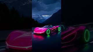 Tesla Concept Car PinkSpyder car supercars tesla ai [upl. by Genisia]