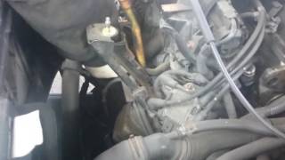 Replacing thermostat on Volkswagen Golf Mark 4 [upl. by Sabba947]