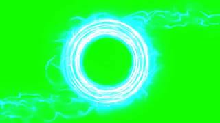 FREE HD Green Screen GLOWING CIRCLE REVEAL [upl. by Airenahs97]