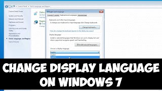 How to change language on all Vista amp Windows 7 versions Vistalizator [upl. by Artied]