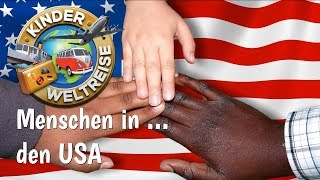 Wer sind die Einwohner der USA Menschen in  den USA [upl. by Sitnik]