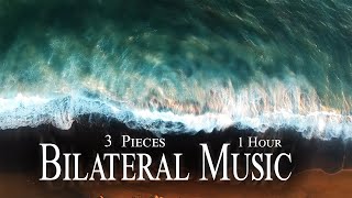 Ocean Waves Bilateral Music Mix 🎧 Anxiety Stress PTSD Insomnia Release  Meditation amp Relaxation [upl. by Aryan]