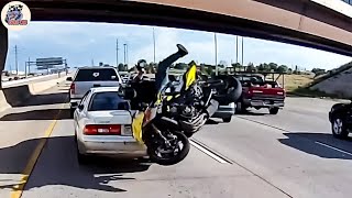 11 Minutes Unbelievable Motorcycle Crash Moments  Motorcycle Crash Compilation [upl. by Yelyab]