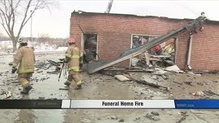 Funeral Home Fire [upl. by Akehsat286]