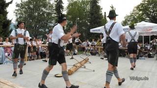 DSimetbergler Wallgau mit dem Holzhacker Plattler Wallgau Bavaria Germany [upl. by Adnim]