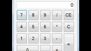 Part 2 Visual Studio WinForm Windows Calculator Tutorial Example C [upl. by Lorre]