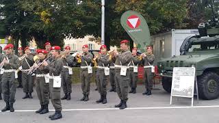 Gardemusik in Fürstenfeld  20191001  IKTSicherheitskonferenz [upl. by Toney589]