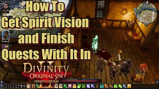 Divinity Original Sin 2 Definitive Edition Chapter 4 Driftwood How To Get Spirit Vision [upl. by Iredale]