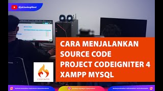 Cara Menjalankan Projek Web Codeigniter 4 dengan Xampp PHP Spark Serve dari Source Code Internet [upl. by Gudrun926]