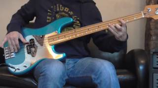 Iron Maiden  Losfer Words Big Orra Bass cover [upl. by Notsua604]