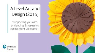 A Level Art and Design – Evidencing and assessing AO1 [upl. by Eliath]