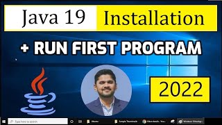 How to Install Java JDK 19 on Windows 10 [upl. by Riggall]