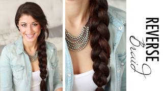 How to Reverse Side Braid [upl. by Lynsey436]