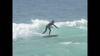 Jensen 12yrs old surfing The Wave and Fistral beach Newquay [upl. by Lorenz]