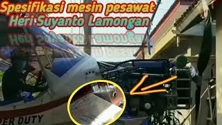 Pesawat rakitan heri suyanto terbang [upl. by Yessej757]