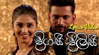 Digasi Dilisi දිගැසී දිලිසී Lyrics Video  Wasanthe new song lyrics  Falan Andrea  Aale Ona [upl. by Tnias]