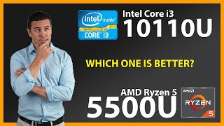 INTEL Core i3 10110U vs AMD Ryzen 5 5500U Technical Comparison [upl. by Phi8]