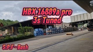 HBX 16889a Pro  3s Tuned [upl. by Ogait901]