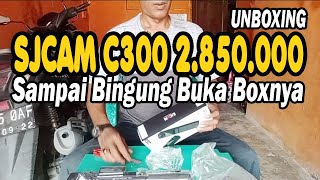 UNBOXING SJCAM C300 2800mAH ACTION CAMERA GYRO⁉️2850000 [upl. by Grof]